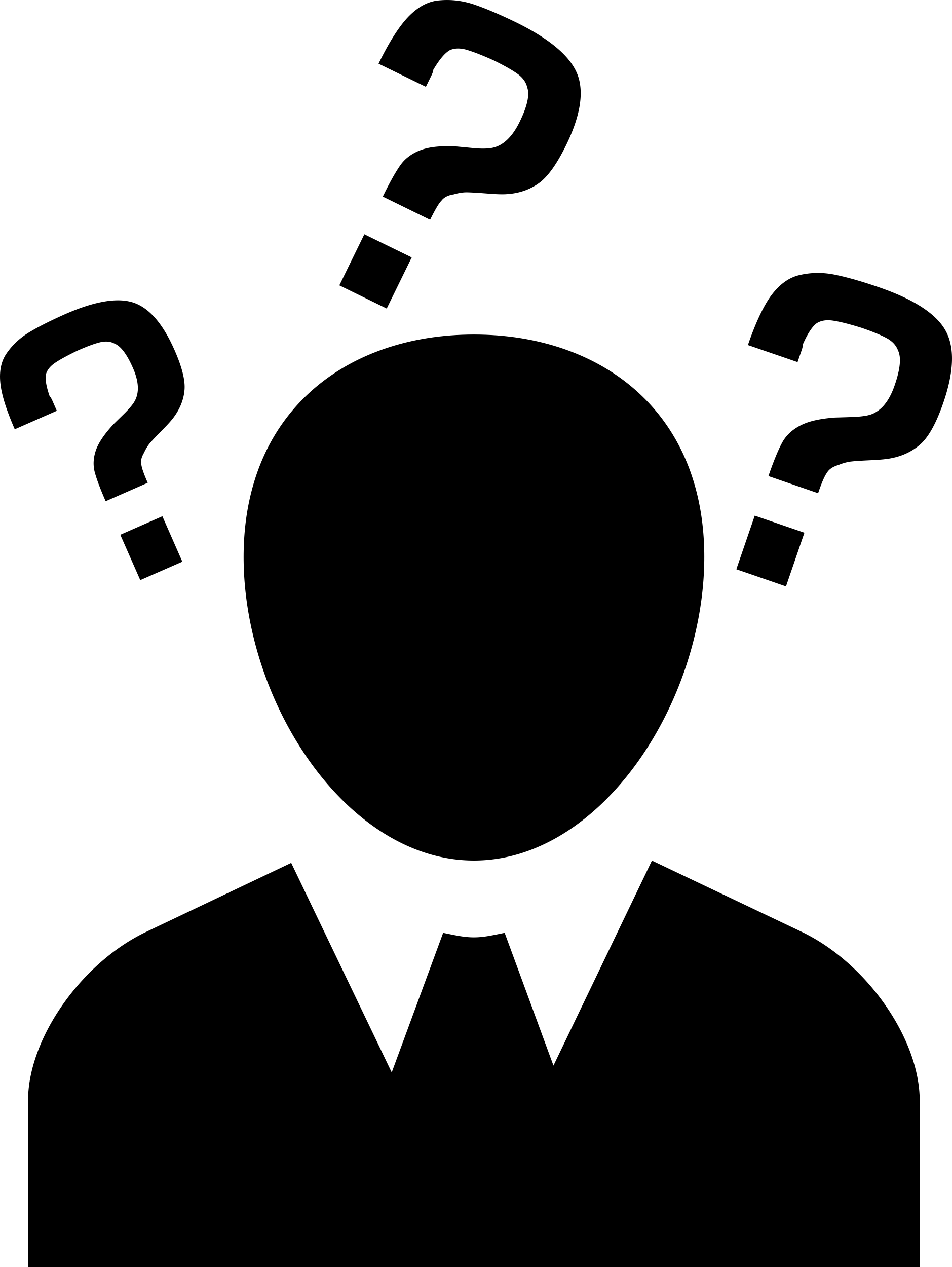 Businessman With Doubts Contour Svg Vector Free Vectors